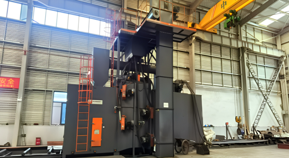 New Type Steel Structure Shot Blasting Machine
