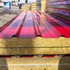 Customized-Fireproof Thermal Insulation Panels Rock-Wool Sandwich-Panel for Commercial & Industrial Roof Building