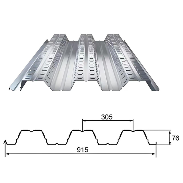 Opened-type Decking Sheet