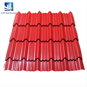 Zinc Coated Corrugated Colorful Roofing Steel Metal Roofing Sheet Or Wall Panel