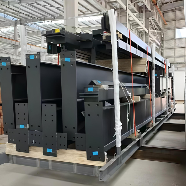 Steel Structure Components: Industrial-Grade Steel Reinforcement Parts for building warehouse Factory Workshop