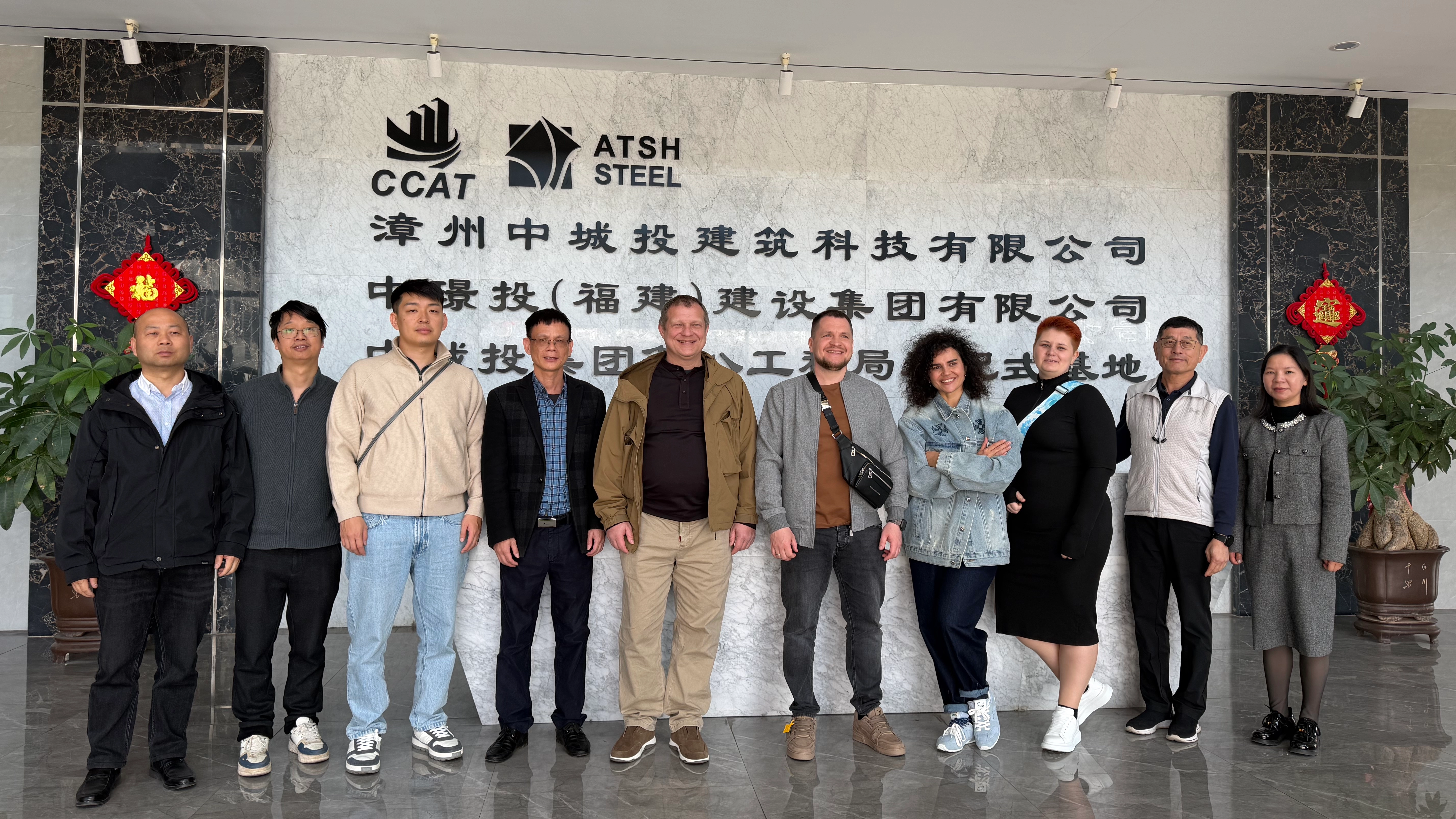 Russian Customer Visited Our Factory.--Steel Structure Building