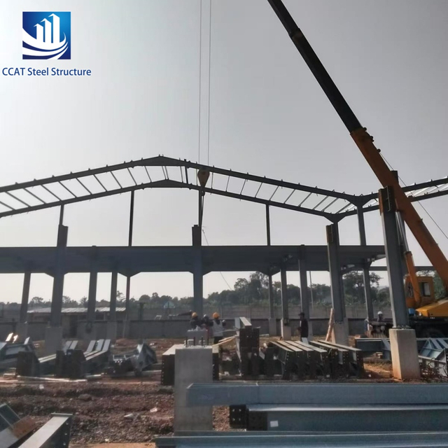 Prefabricated Steel Structure Metal Structure Civil Storage Warehouse